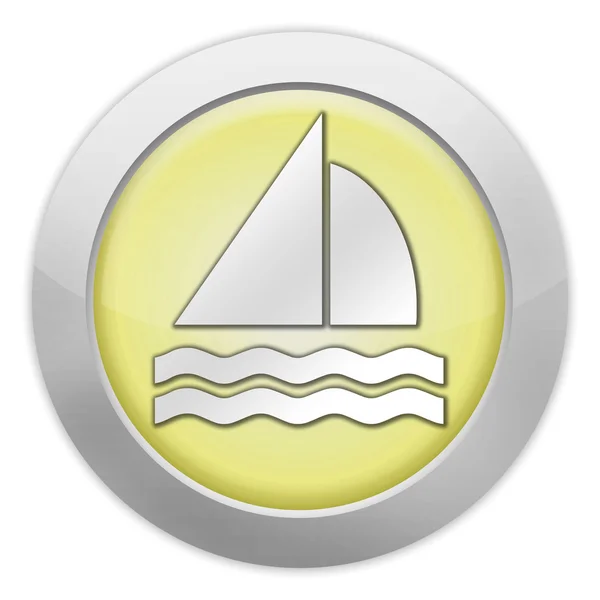 Icon, Button, Pictogram Sailing — Stock Photo, Image