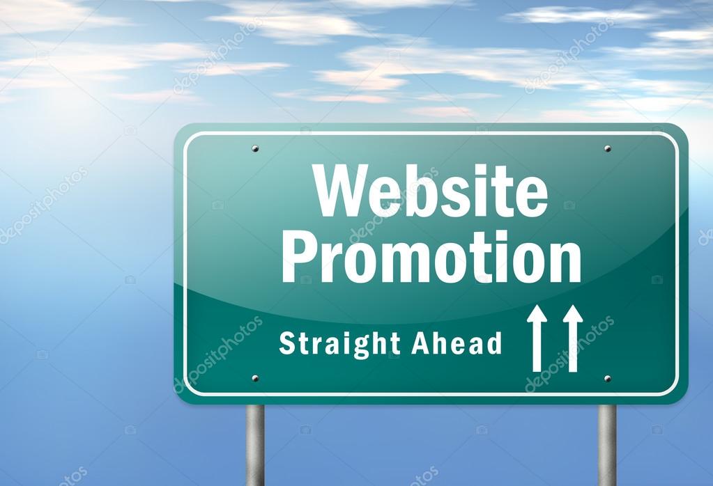 Highway Signpost Website Promotion