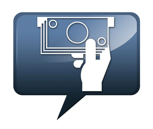Icon, Button, Pictogram ATM — Stock Photo, Image