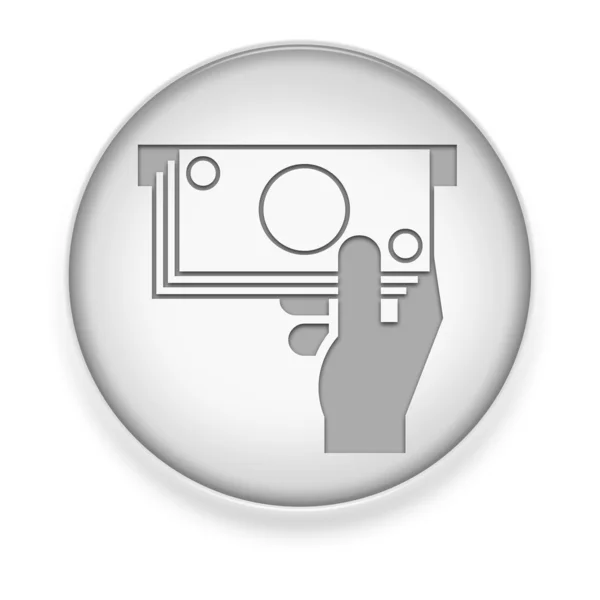 Knop, pictogram, pictogram atm — Stockfoto