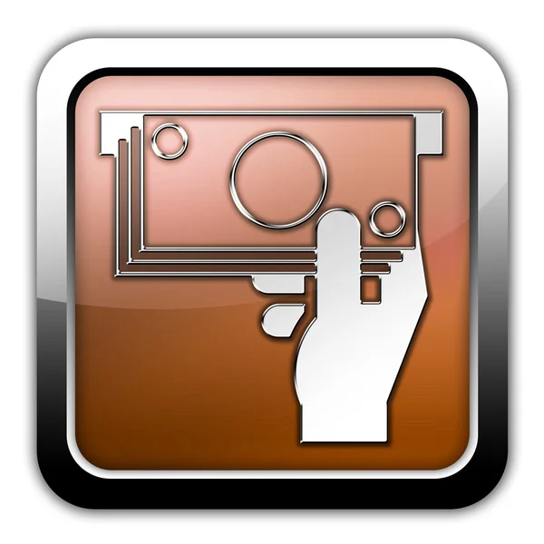 Knop, pictogram, pictogram atm — Stockfoto