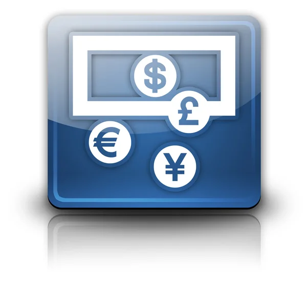 Symbol, Taste, Piktogramm Geldwechsel — Stockfoto