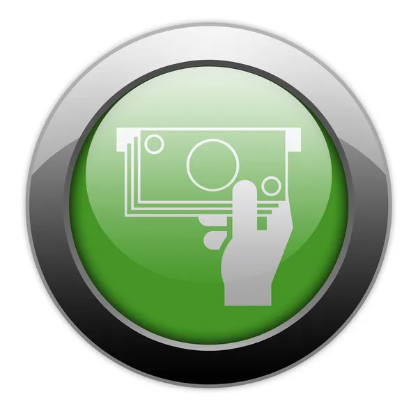 Εικονίδιο, κουμπί, εικονόγραμμα atm — Φωτογραφία Αρχείου