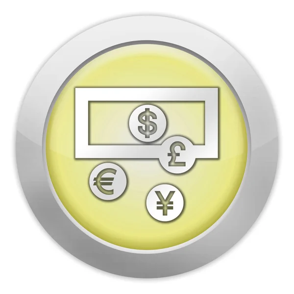 Icon, Button, Pictogram Currency Exchange — Stock Photo, Image