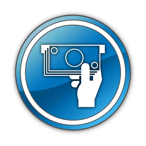 Knop, pictogram, pictogram atm — Stockfoto