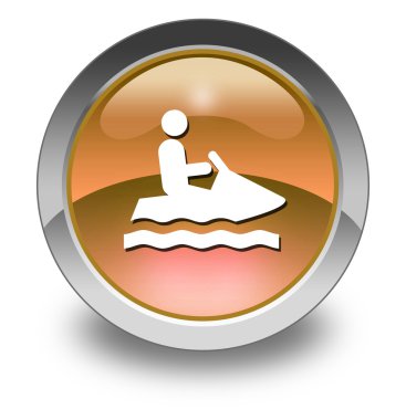 simge, düğme, piktogram kişisel deniz taşıtları