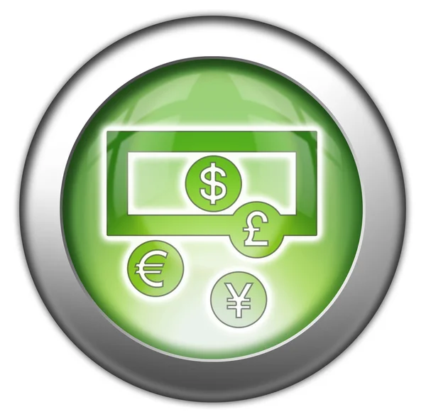 Icon, Button, Pictogram Currency Exchange — Stock Photo, Image