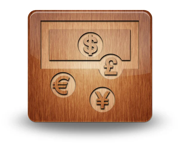 Icon, Button, Pictogram Currency Exchange — Stock Photo, Image