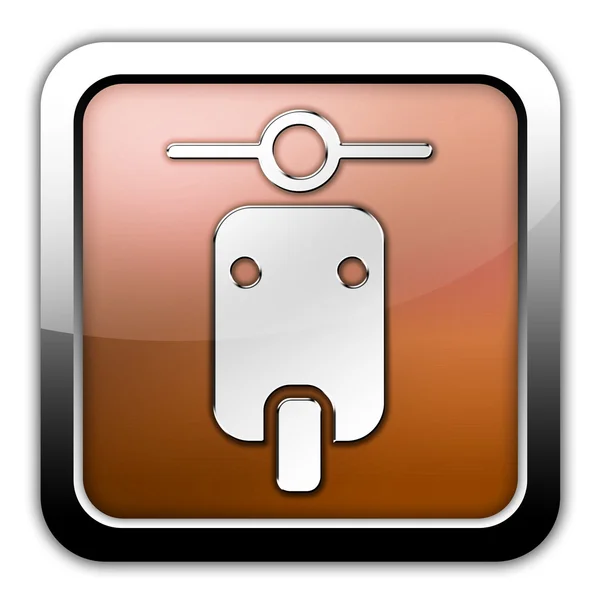 Icon, Button, Pictogram Scooter — Stock Photo, Image