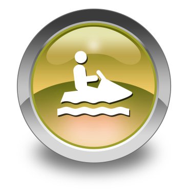 simge, düğme, piktogram kişisel deniz taşıtları