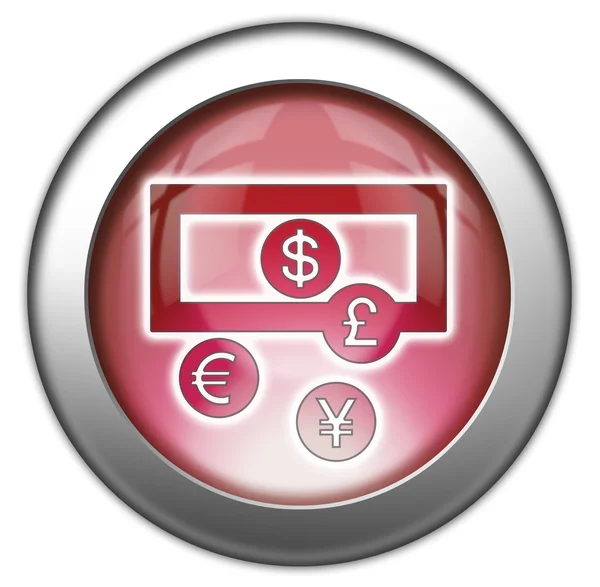 Icon, Button, Pictogram Currency Exchange — Stock Photo, Image