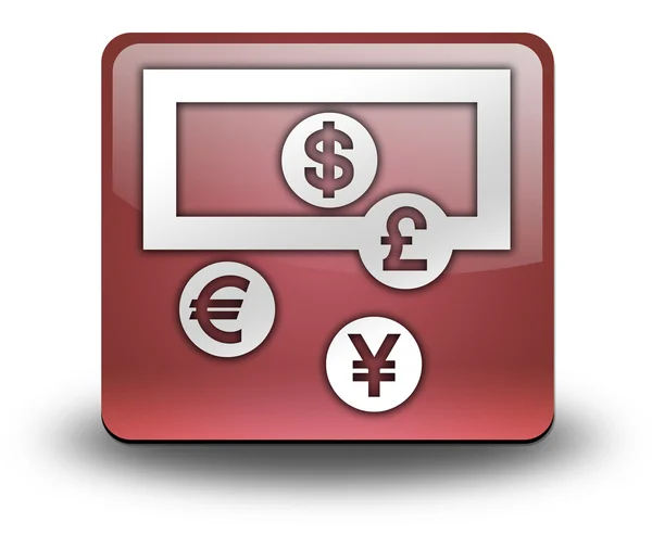 Icon, Button, Pictogram Currency Exchange — Stock Photo, Image