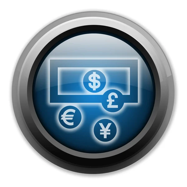 Icon, Button, Pictogram Currency Exchange — Stock Photo, Image