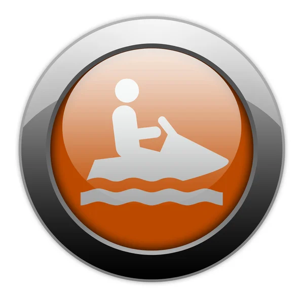 Knop, pictogram, pictogram waterscooters — Stockfoto