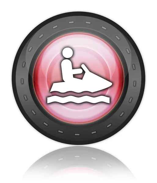 Icon, Button, Pictogram Personal Watercraft — Stock Photo, Image