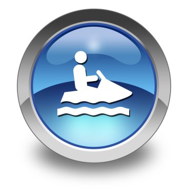 simge, düğme, piktogram kişisel deniz taşıtları