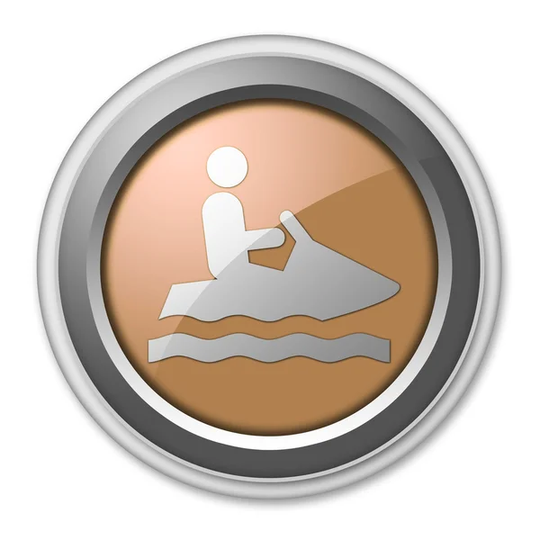 Icon, Button, Pictogram Personal Watercraft — Stock Photo, Image