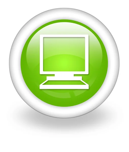 Symbol, Taste, Piktogramm Desktop-Computer — Stockfoto
