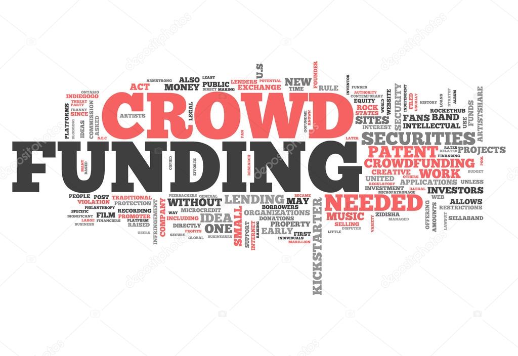 Word Cloud Crowd Funding