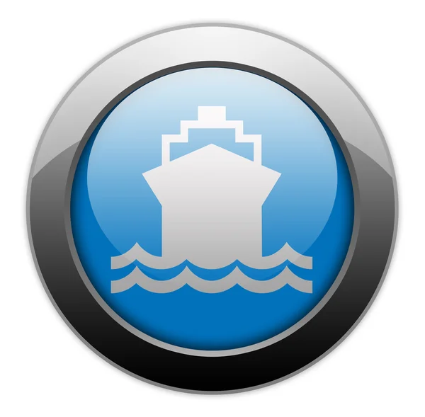 Icon, Button, Pictogram Ship, Water Transportation — Stock Photo, Image