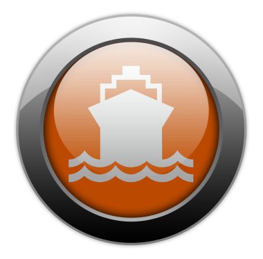 simge, düğme, piktogram gemi, su taşıma