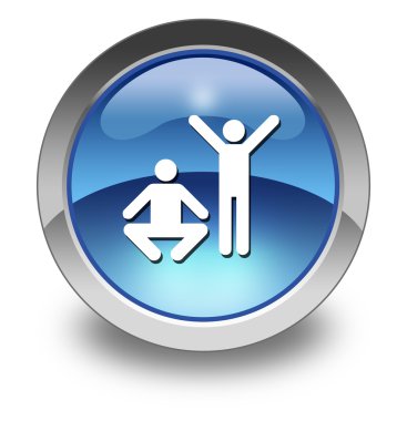 simge, düğme, piktogram egzersiz, fitness