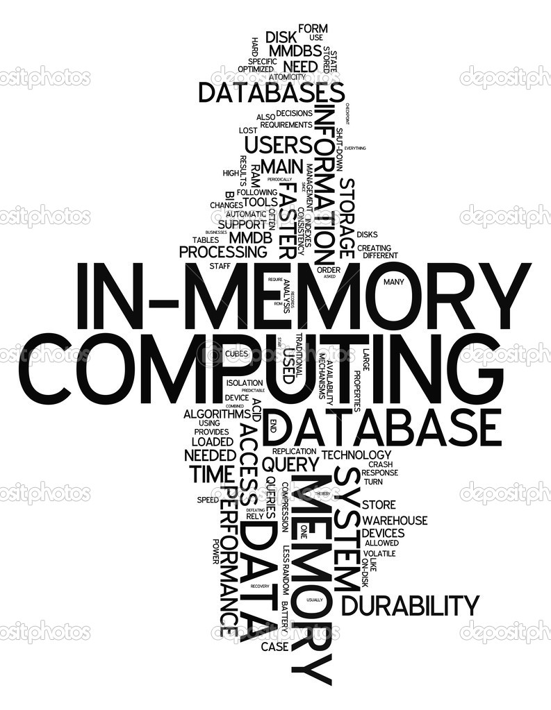 Word Cloud InMemory Computing — Stock Photo © mindscanner 49438429