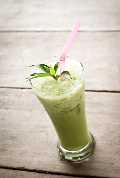 Chá verde de gelo — Fotografia de Stock
