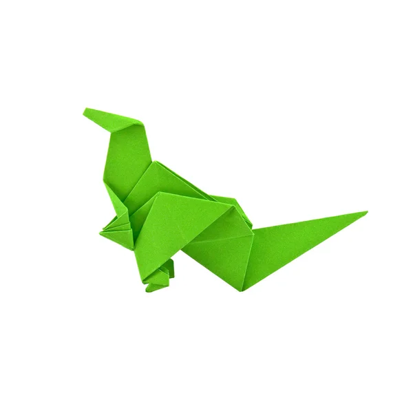Origami dinosaur — Stock Photo, Image
