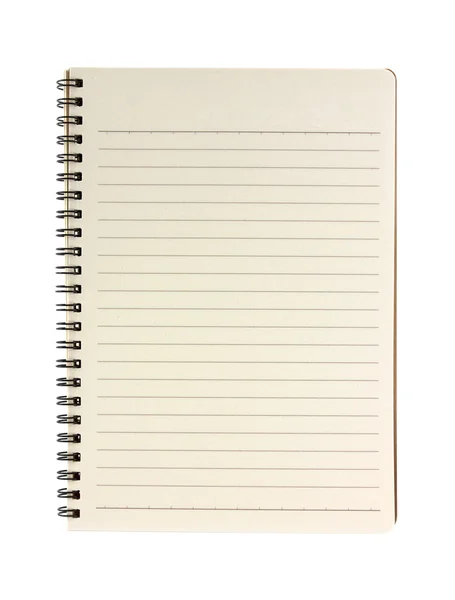 Caderno — Fotografia de Stock