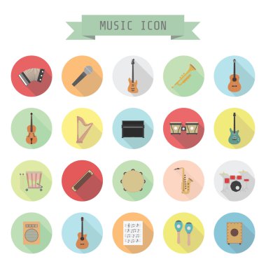 Music icon clipart