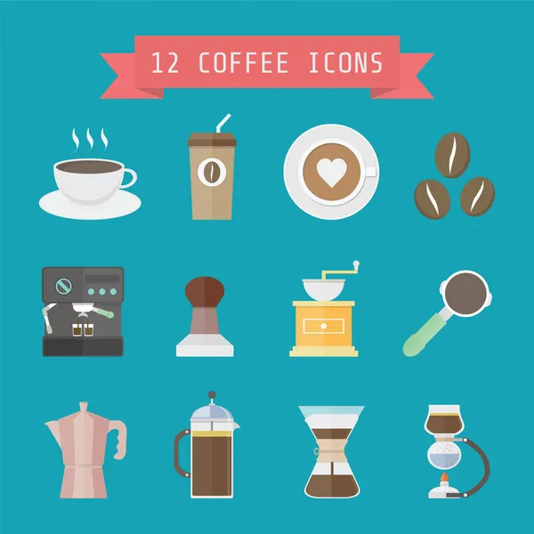 Icono del café — Vector de stock