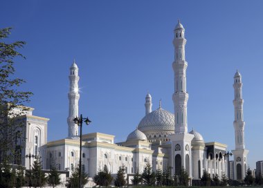 astana içinde yeni Camii. Kazakistan