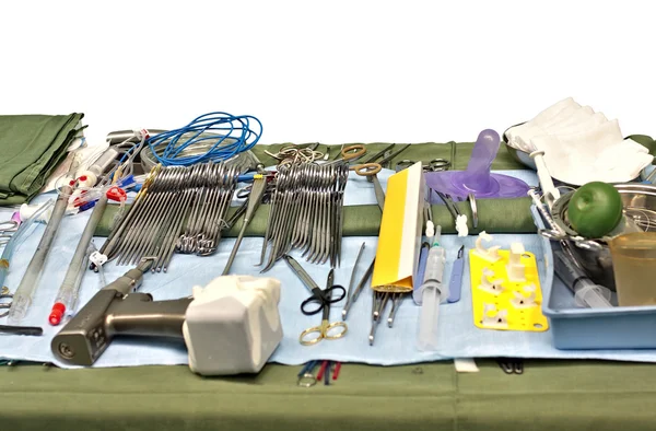 Instrumenten voor de operatie — Stockfoto