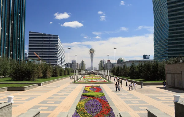 Центральна площа Казахстану. міста Астана. — стокове фото