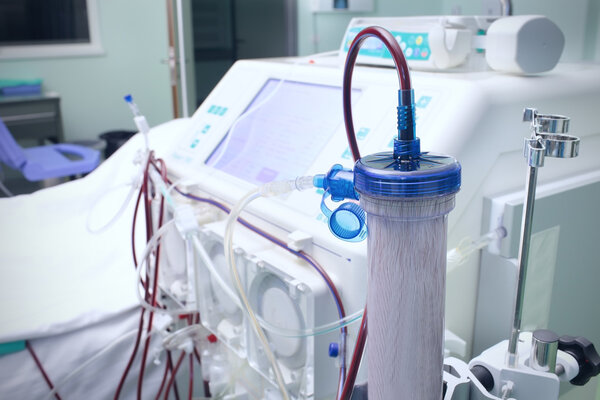 Hemodialysis procedure in ICU