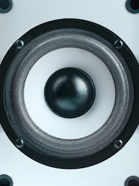 Modern subwoofer speaker — Stock Photo, Image