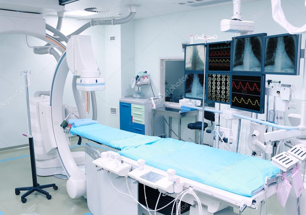 Modern operating room for an x-ray manipulation