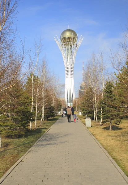 Astana, Kazajstán, Bayterek — Foto de Stock
