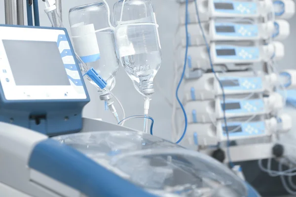 Chemotherapie. Intravenöse Infusion — Stockfoto