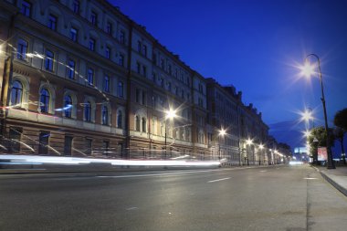 eski şehrin gece sokak 