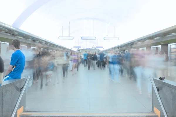 Stadsverkeer in de metro — Stockfoto