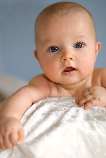 Yeni doğan bebek portresi — Stok fotoğraf