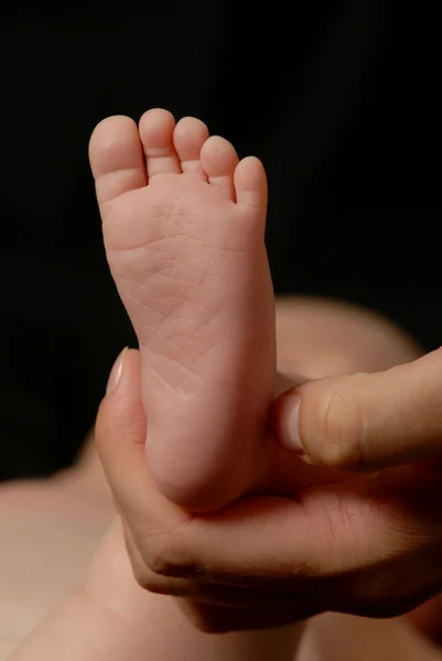 Piedi del bambino — Foto Stock