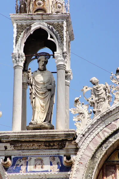 Venecia'nın evi heykel — Stok fotoğraf