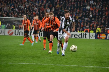 Shakhtar - juventus. Kucher vucinic için çalışır