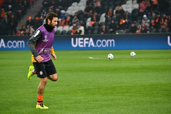 Dario Srna before the match of the Champions League — Stock Photo, Image