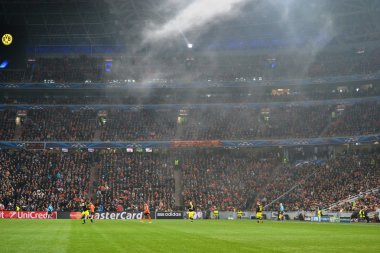 Donbass arena an maç shakhtar borussia