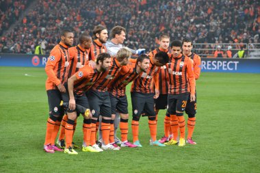 FC shakhtar maç başlamadan önce