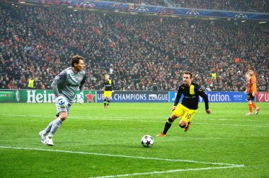 goetze karşı oyunda Andriy pyatov